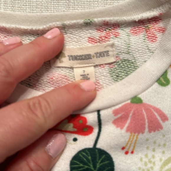 Girls Tucker +Tate shirt, sz 7 - Picture 2 of 4